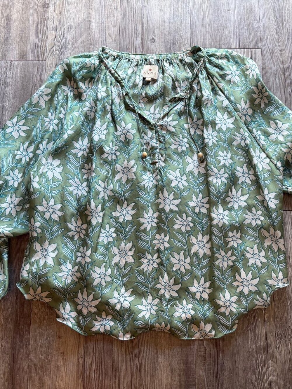 Hannah Silk Floral Top